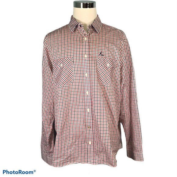 R.M. Williams Men's Shirt 3XL The Bush Outfitter Classc Fit Plaid Cotton Button - Picture 1 of 11